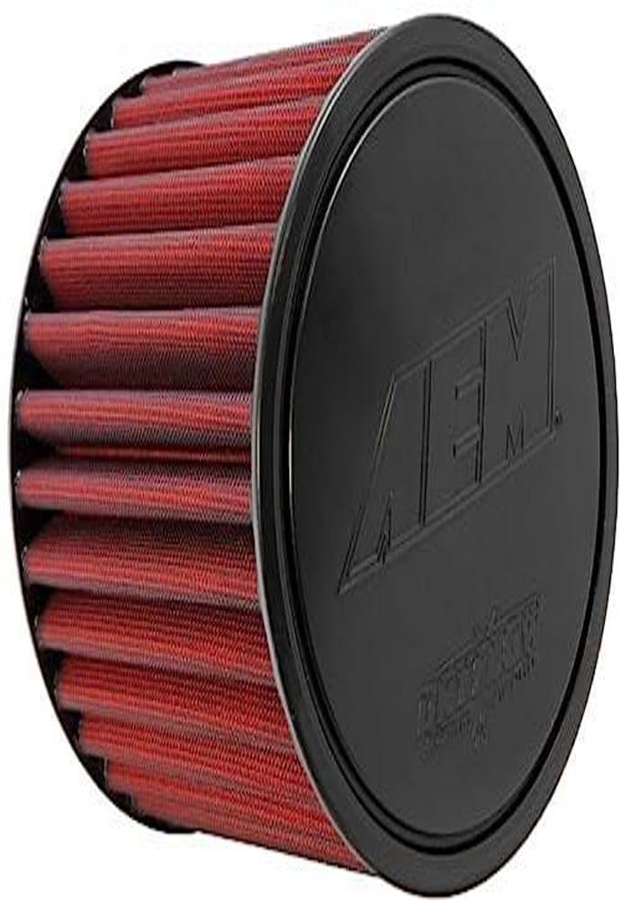 AEM 21-2049DK 3.5" Inlet x 9" Element Dryflow Air Filter - Image 1
